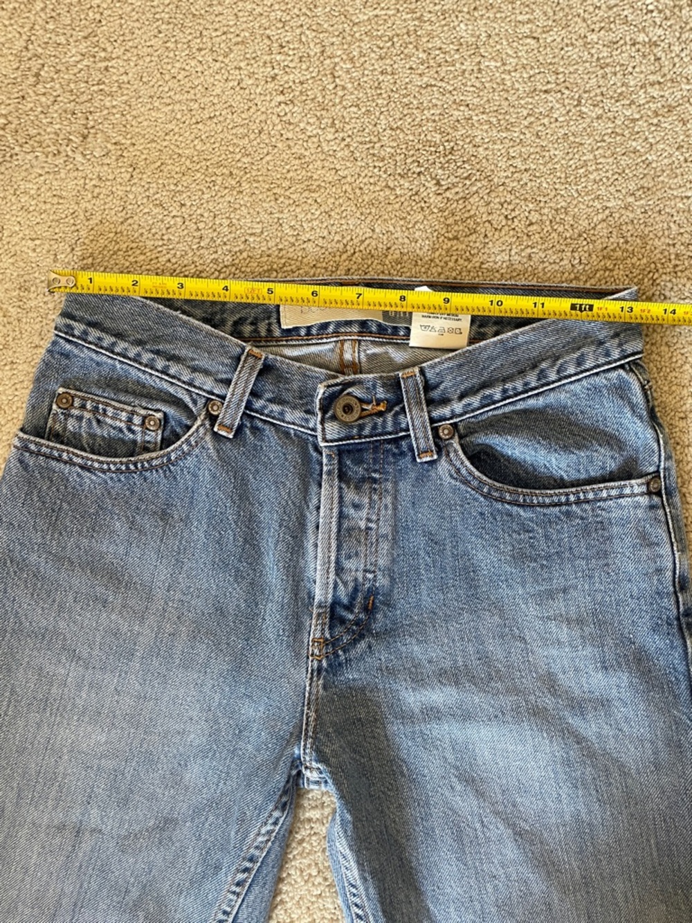 Vintage Gap Boot Cut Jeans - Light Blue Denim - Picture 5 of 10